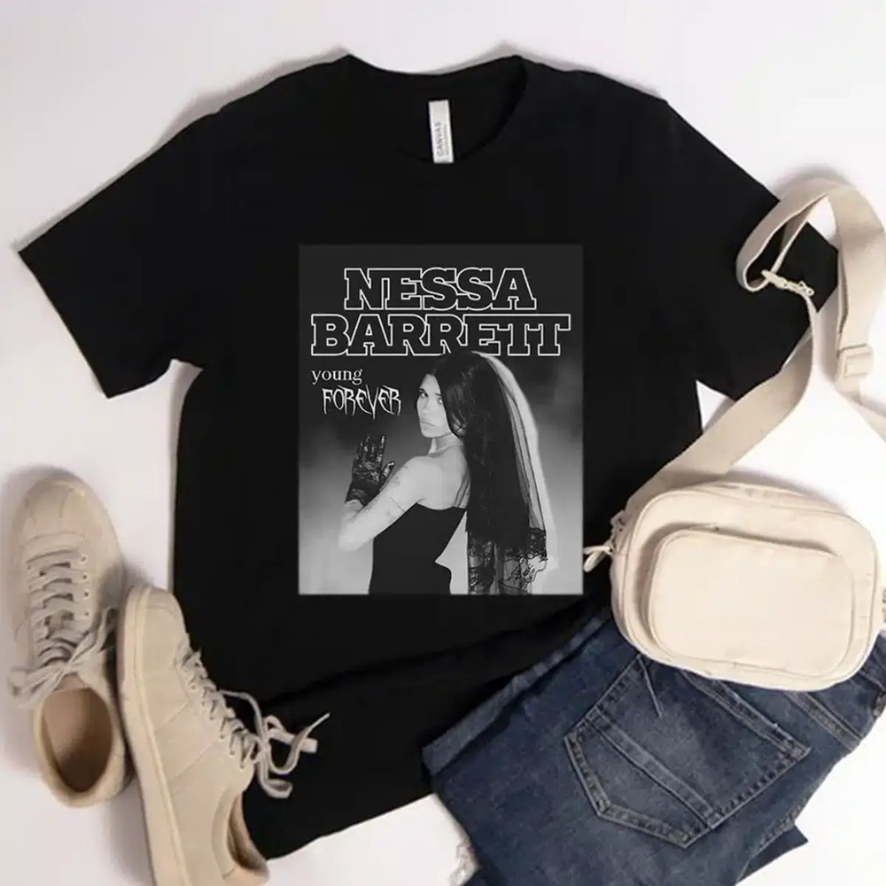 Nessa Barrett Tour Mesh Album Unisex Fan Retro T-Shirt